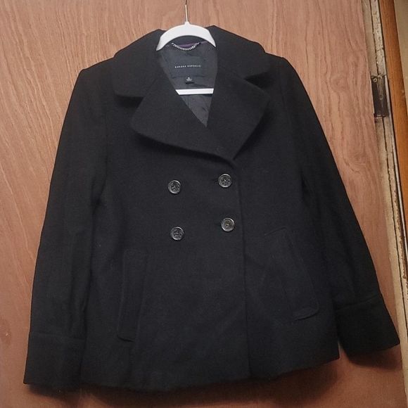 Banana Republic Jackets & Blazers - Women's wool banana republic peacoat. Black size medium.